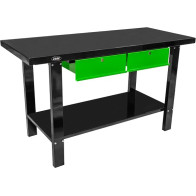 TÖÖLAUD 2-SAHTLIGA "LARGE" 1500X640MM, H865MM MAX 800KG JBM*