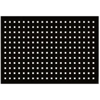 PERFOSEIN "S-SMALL" 1000X600MM TUGEVDUSEGA, MUST PERFO -10X10MM/28MM JBM