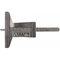 REHVIMUSTRI SÜGAVUSE MÕÕTJA "ALL METAL" 0-20MM JBM