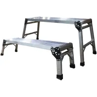 KOKKUPANDAV TÖÖPLATVORM 2TK ALU H550MM / H300MM MAX 100KG JBM*