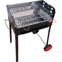 GRILL SIRIO (MANGAAL) 58X37CM, H70CM, 6-8IN, INOX, SÜSI FERRABOLI