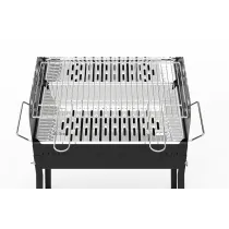 GRILL SIRIO (MANGAAL) 58X37CM, H70CM, 6-8IN, INOX, SÜSI FERRABOLI
