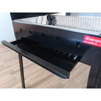 GRILL SIRIO (MANGAAL) 58X37CM, H70CM, 6-8IN, INOX, SÜSI FERRABOLI