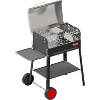 GRILL GARDA (KAANEGA+LAUD+RATTAD) 58X37CM, H56CM, 8-10IN, INOX, SÜSI FERRABOLI
