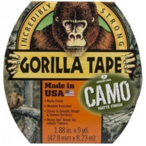 GORILLA TEIP "CAMO" 47,8MM/8M NORDIC