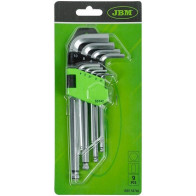 9-OS. L-KUUSKANTVÕTMETE KOMPLEKT 1,5-10MM, KUULOTS JBM*