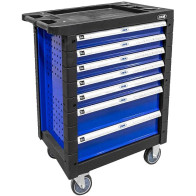 TÖÖRIISTAKÄRU TÜHI 7 SAHTLIT, PERFO, SININE JBM