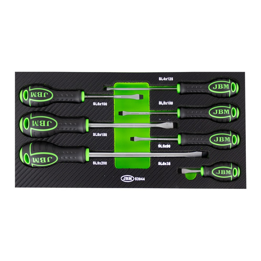 7-OS. KRUVIKEERAJATE KOMPLEKT "J-GRIP", LAPIK, PU-PANEELIS JBM