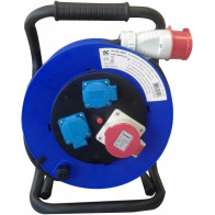 POOLIL PIKENDUSJUHE METALL/PLAST TÖÖSTUSPISTIKUGA 20M 5X2,5MM2 KUMMIKATTEGA