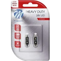 24V SV8,5-8 LED PIRN 3,2W 36MM C5W CANBUS HEAVY DUTY BLISTER 2TK M-TECH