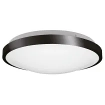 230V LED PLAFOON/VALGUSTI ROMERO, MUST (2XE27 PIRNILE, MAX 600W) Ø340 KOBI