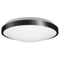 230V LED PLAFOON/VALGUSTI ROMERO, MUST (2XE27 PIRNILE, MAX 600W) Ø340 KOBI