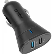SIGARETISÜÜTAJA PESASSE KIIRLAADIJA 2XUSB 2,4A/MAX12W, 12V/24V SBS