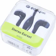KÕRVAKLAPID SBS EASYCELL JUHTMEGA 1,2M, MUST