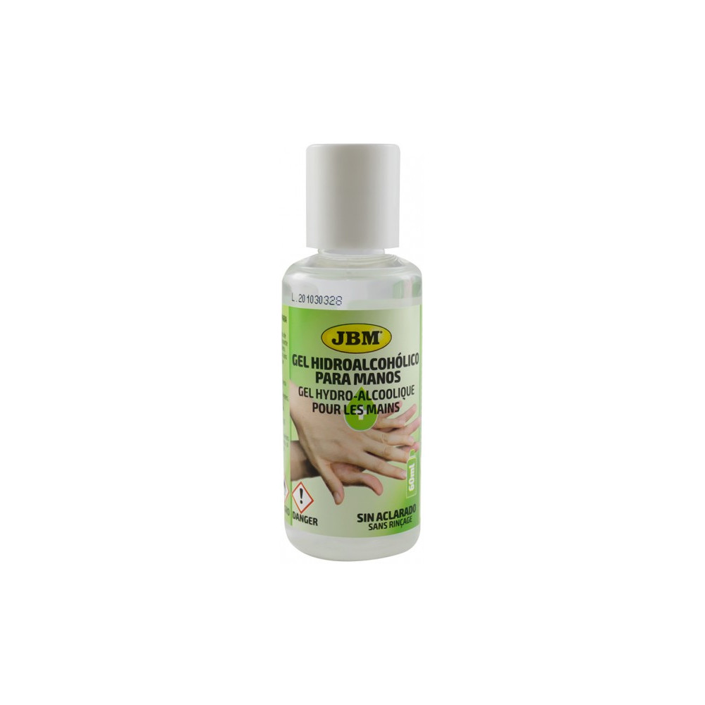 KÄTE DESINFITREERIMISE VAHEND "SANITIZING GEL" 60ML JBM