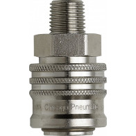 SURUÕHU KIIRLIITEPESA 3/8" BSP VÄLISKEERE EURO 10,4MM CHICAGO PNEUMATIC