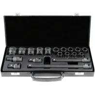 19-OS. 1/2" LÖÖKPADRUNITE, PIKENDUSTE, KOMPLEKT 10-27MM METALLKOHVER JBM