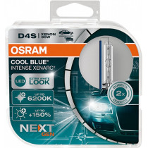 42V D4S XENON PIRN 35W +150% 6200K COOL BLUE INTENSE HCB 2TK OSRAM