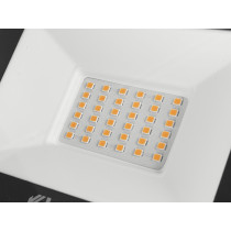 230V SMD LED PROZEKTOR 30W 4500K 140X100MM NEUTRAALNE VALGUS, MUST IP66 KELTIN