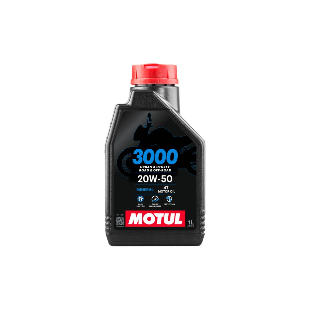 MOTUL 3000 4T 20W50 1L