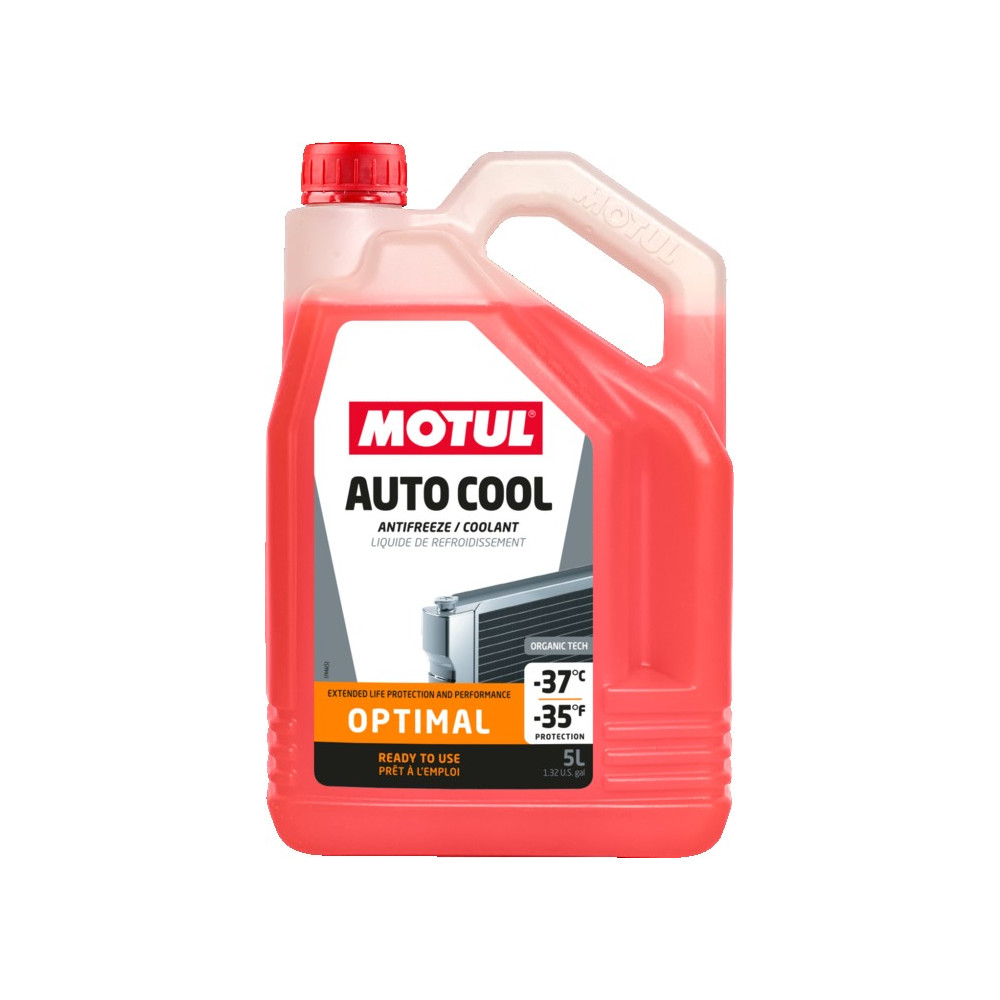 MOTUL AUTO COOL OPTIMAL -37°C JAHUTUSVEDELIK ORANZ 5L