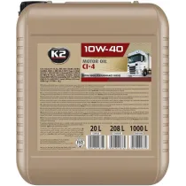 K2 10W40 API CI-4 ACEA E7, VDS-3, RLD-2, MB 228.3, MB 229.1 20L