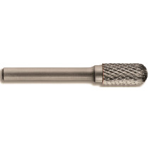 Carbide rotary burrs. Domed cylindrical | T Line (Ø) 12 mm (plastic cassette)