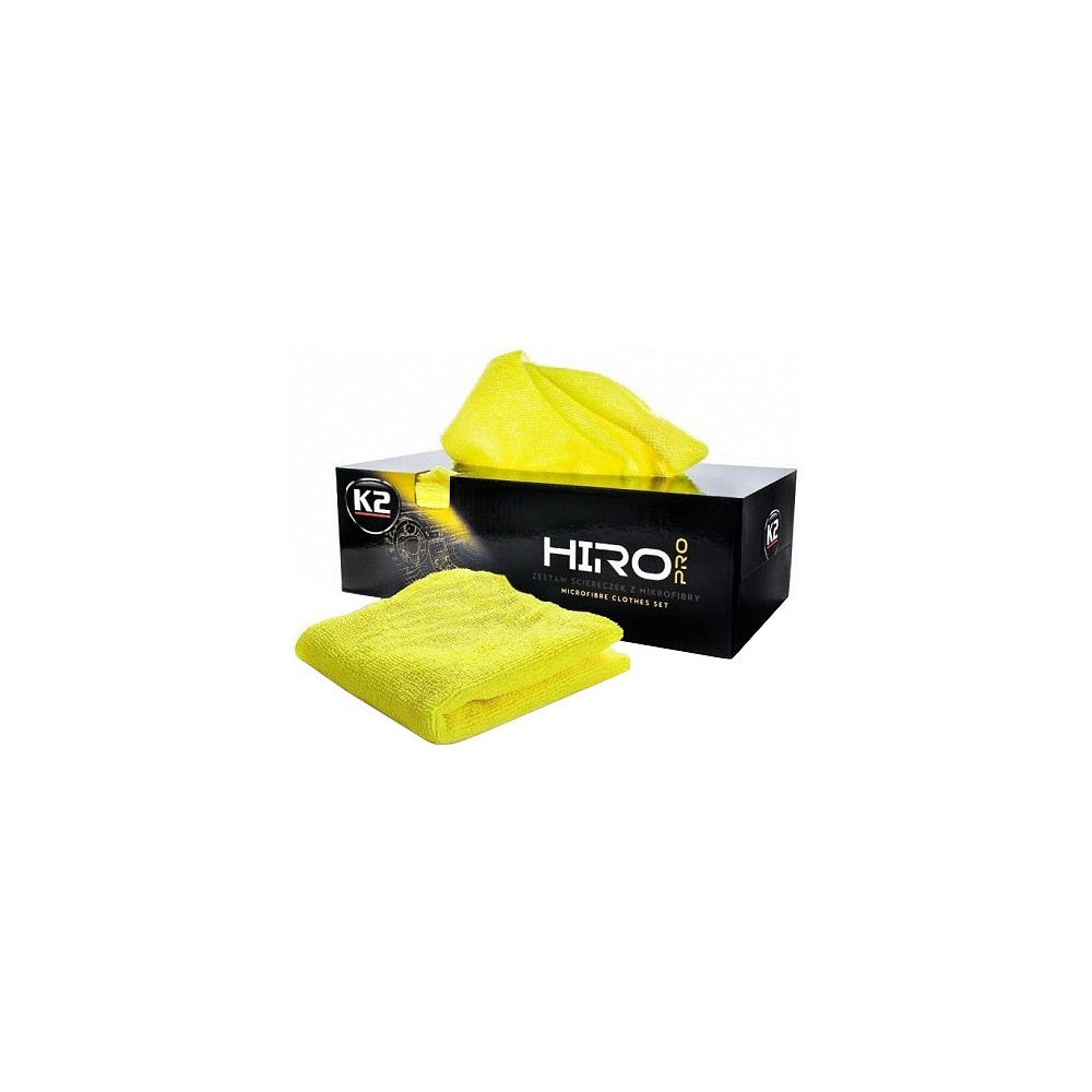 K2 HIRO PRO MIKROFIIBER PUHASTUSLAPID KARBIS 30X30CM 30TK (LASERLÕIGATUD SERVAD)