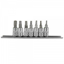 7-OS. 1/4" AVAGA 5-TORX PADRUNOTSIKUTE KOMPLEKT T10-T45, SIINIL JBM