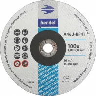 LÕIKEKETAS TERAS/INOX 100X1,0MMX10MM 25TK/PK TRIUMF