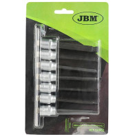 7-OS. 3/8" PIKKADE KUUSKANT PADRUNOTSIKUTE KOMPL. 4-10MM, KUUL, SIINIL JBM*