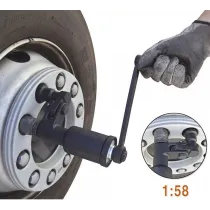 RATTAVÕTI MOMENDIKORDISTIGA 1:58 6000NM MUTRIPEA FIKSEERING (32/33MM) JBM*