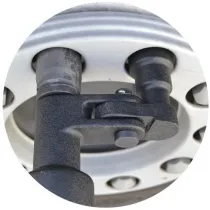 RATTAVÕTI MOMENDIKORDISTIGA 1:58 6000NM MUTRIPEA FIKSEERING (32/33MM) JBM*