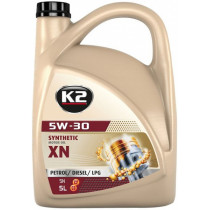 K2 5W30 SYNTHETIC XN SN, C3/C2-12, MB229.31 5L (TÄISSÜNT.)