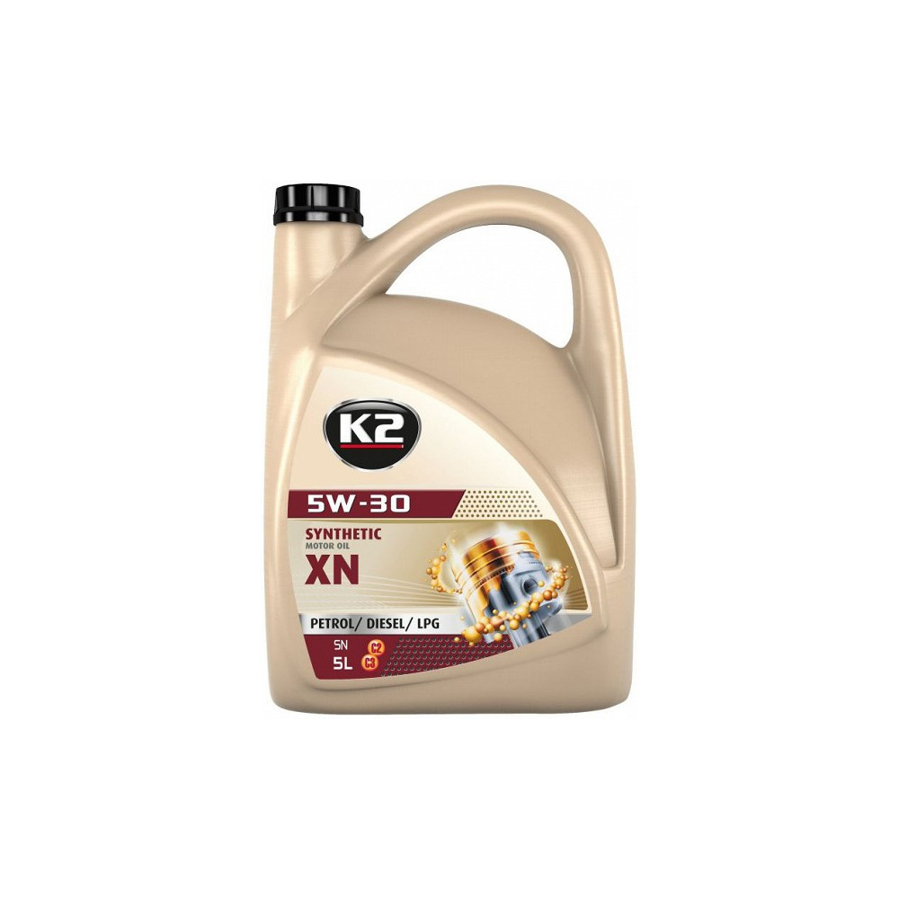 K2 5W30 SYNTHETIC XN SN, C3/C2-12, MB229.31 5L (TÄISSÜNT.)