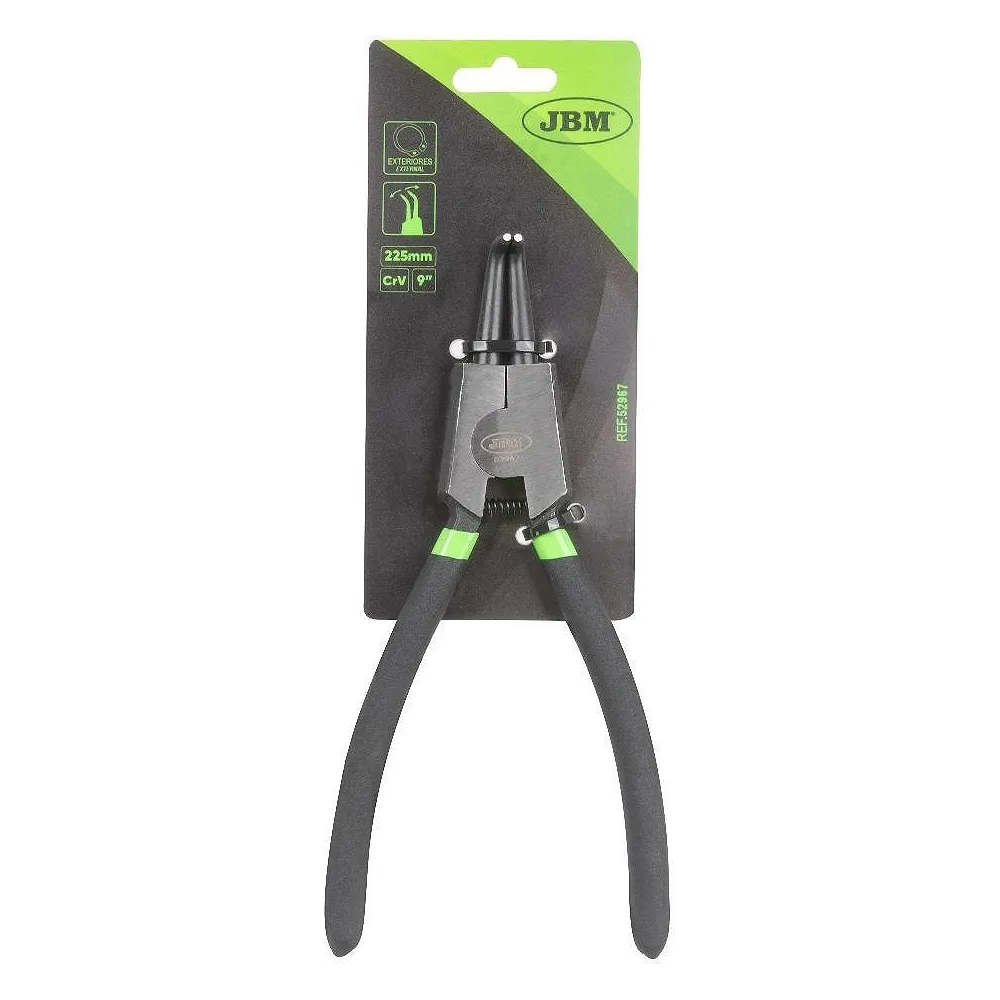 STOPPERRÕNGA/LUKUSTUSRÕNGA TANGID, VÄLIS, PAINUTATUD 9"/225MM JBM