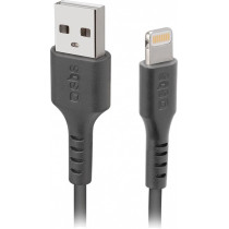 LAADIMISJUHE 1,0M LIGHTNING/APPLE - USB MUST SBS