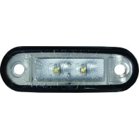 KÜLJETULI LED, VALGE SCHMITZ 12/24V 0,5M KAABEL 78X22MM