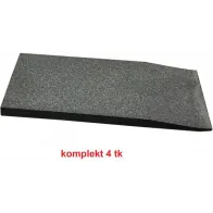 KÄÄRTÕSTUKI LISARAMPIDE KOMPL. 4 TK, KUMMIST ATH-HEINL