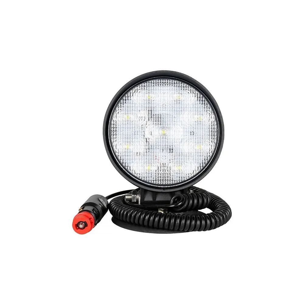 TÖÖTULI 9-LED 27W 1450LM 10-30V IP68 MAGNETALUS (ÄRAVÕETAV) +SIG.SÜÜTAJA JBM