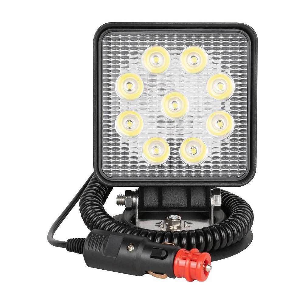 TÖÖTULI 9-LED 27W 1450LM, "FOCUS" 10-30V IP68 MAGNETALUS, SIG.SÜÜTAJA JBM