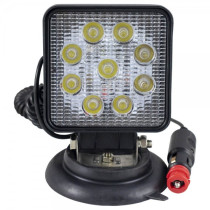 TÖÖTULI 9-LED 27W 1450LM, "FOCUS" 10-30V IP68 MAGNETALUS, SIG.SÜÜTAJA JBM