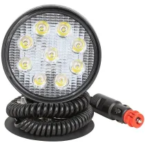 TÖÖTULI 9-LED 27W 1450LM, "SPOT" 10-30V IP68 MAGNETALUS, SIG.SÜÜTAJA JBM