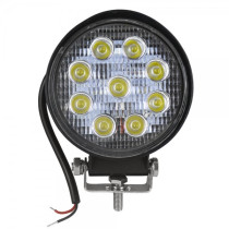 TÖÖTULI 9-LED ÜMAR "BRIGHT" 9-30V 27W 1800LM 6000K ALUMINIUM JBM