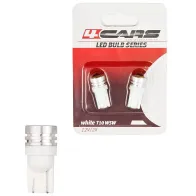 12V T10 LED PIRN W5W VALGE BLISTER 2TK 4CARS