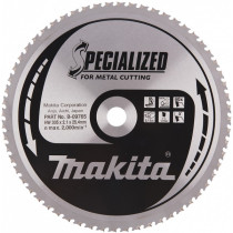 SAEKETAS 305X25,4X2,1MM 60T 0° LC1230 METALL MAKITA