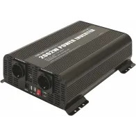 INVERTER PSW 12V-230V 2000W + JUHTPULT GYS