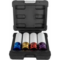 4-OS. "ALLOY" ÕHUKESTE VALUVELJEPADRUNITE KOMPL. 1/2" (17/19/21/22MM) CR-MO JBM