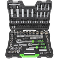 108-OS. 1/2"+1/4" PADRUNITE+OTSIKUTE KOMPLEKT 4-32MM, SATIN, "NEW GEN" JBM