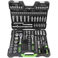 179-OS. 1/2"+3/8"+1/4" PADRUNITE+OTSIKUTE KOMPLEKT 4-32MM "NEW GEN" JBM*